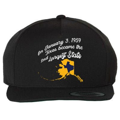 Alaska Texas Shirts Funny Alaska Vs Texas Wool Snapback Cap