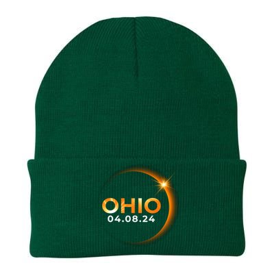 America Total Solar Eclipse Spring April 8 2024 Ohio Knit Cap Winter Beanie