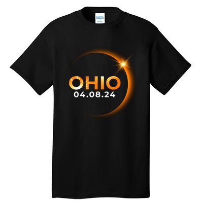 America Total Solar Eclipse Spring April 8 2024 Ohio Tall T-Shirt