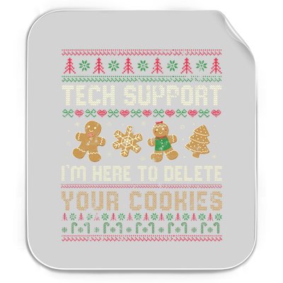 Ateesdas Tech Support I'm Here to Delete Your Cookies xmas Ugly Permanent Decal Sticker