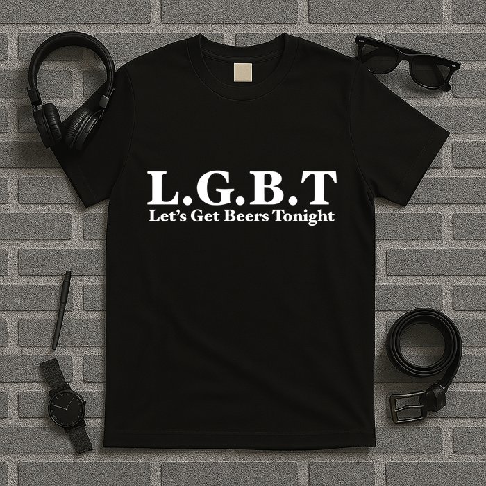 Ahh Tees Store L.G.B.T LetS Get Beers Tonight T-Shirt