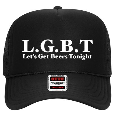 Ahh Tees Store L.G.B.T LetS Get Beers Tonight Trucker Hat