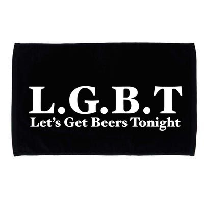 Ahh Tees Store L.G.B.T LetS Get Beers Tonight Microfiber Hand Towel