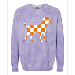 Awesome Tennessee Smokey Hound Dog Colorblast Crewneck Sweatshirt