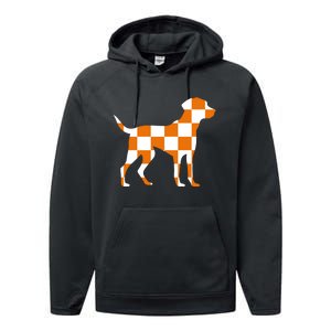 Awesome Tennessee Smokey Hound Dog Performance Fleece Hoodie