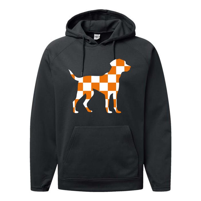 Awesome Tennessee Smokey Hound Dog Performance Fleece Hoodie