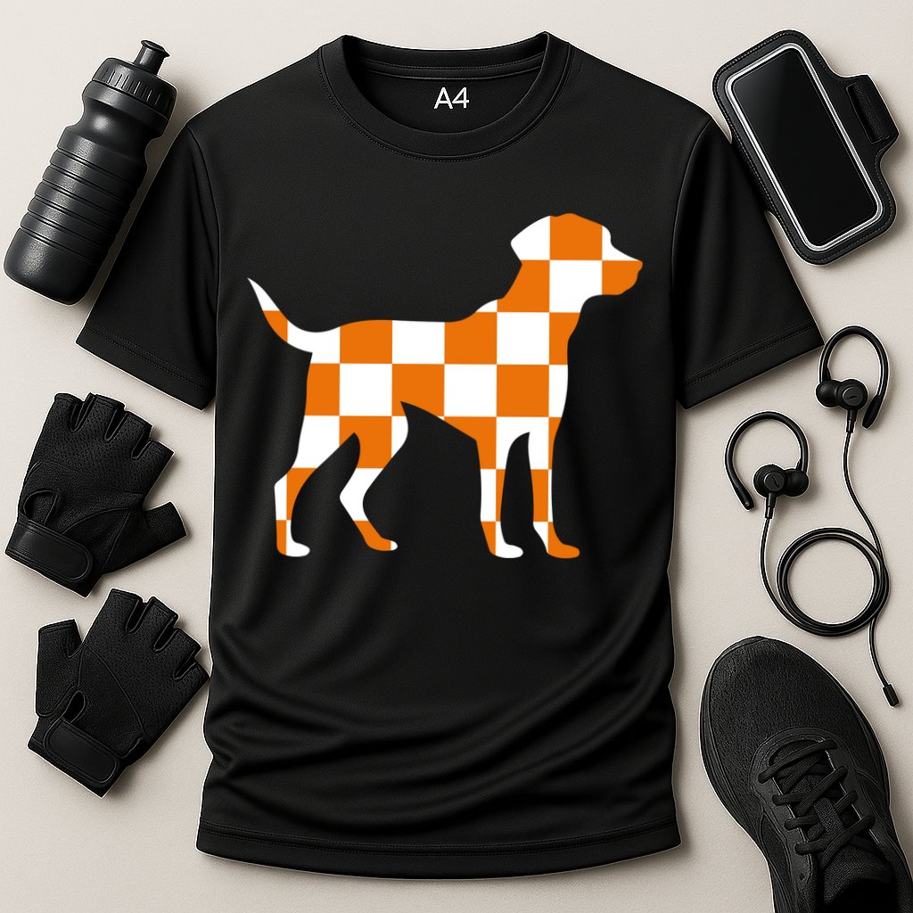 Awesome Tennessee Smokey Hound Dog Cooling Performance Crew T-Shirt