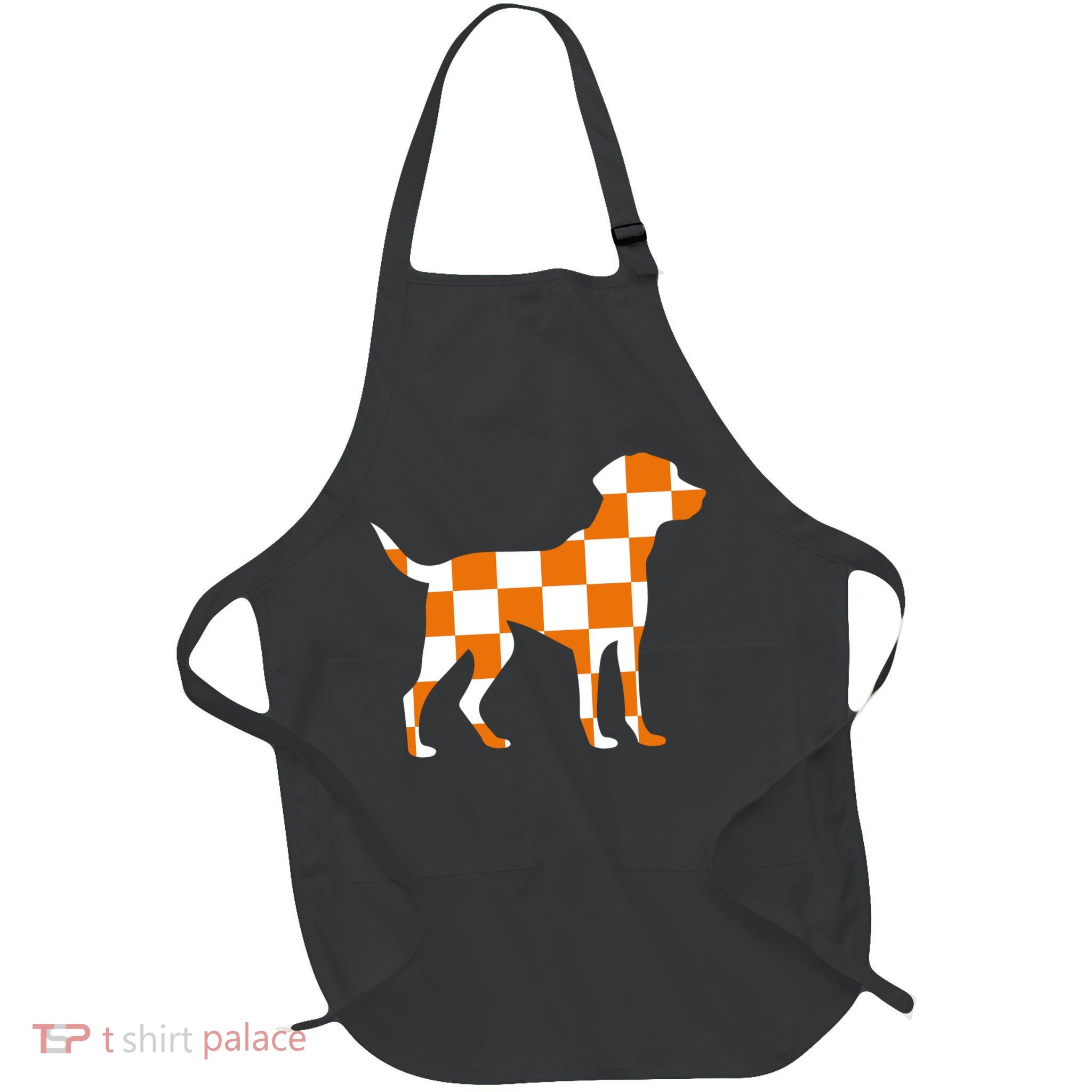 Awesome Tennessee Smokey Hound Dog Full-Length Apron With Pockets