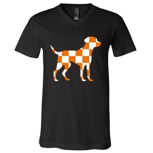 Awesome Tennessee Smokey Hound Dog V-Neck T-Shirt