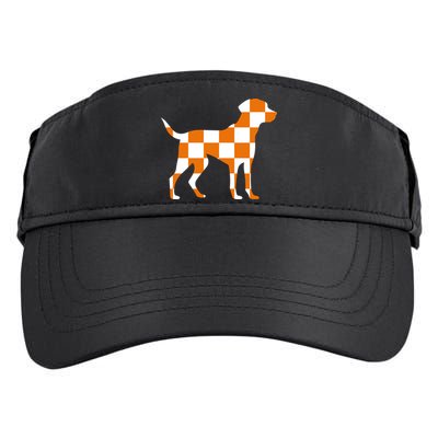 Awesome Tennessee Smokey Hound Dog Adult Drive Performance Visor