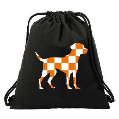 Awesome Tennessee Smokey Hound Dog Drawstring Bag