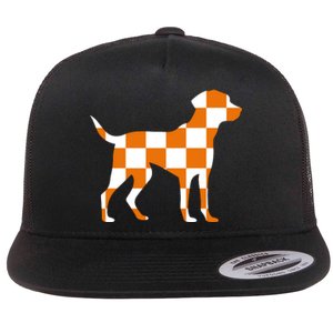 Awesome Tennessee Smokey Hound Dog Flat Bill Trucker Hat