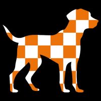 Awesome Tennessee Smokey Hound Dog Flatbill Hat