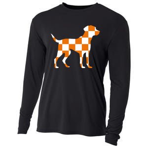 Awesome Tennessee Smokey Hound Dog Cooling Performance Long Sleeve Crew