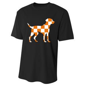 Awesome Tennessee Smokey Hound Dog Performance Sprint T-Shirt