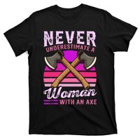 Axe Throwing Thrower Logger Lumberjack T-Shirt