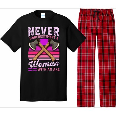 Axe Throwing Thrower Logger Lumberjack Pajama Set