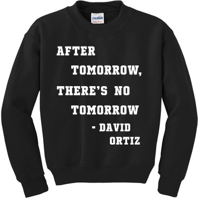 After Tomorrow There’S No Tomorrow Kids Sweatshirt