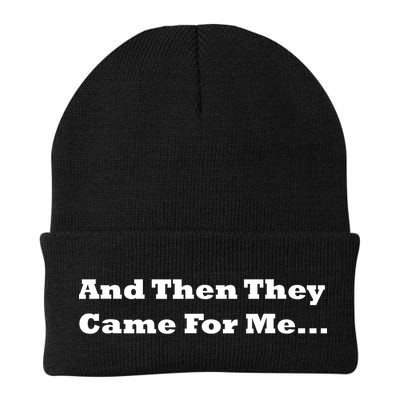 And Then They Came For Me Beanie