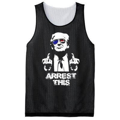 Arrest This Trump Mesh Reversible Basketball Jersey Tank