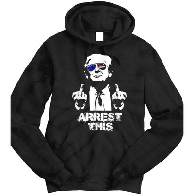 Arrest This Trump Tie Dye Hoodie