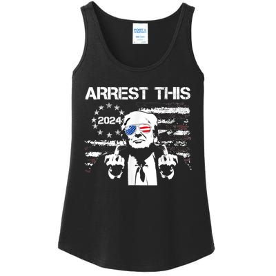 Arrest This Trump Ladies Essential Tank