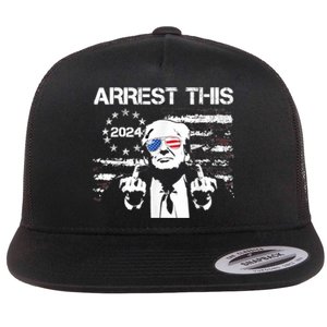 Arrest This Trump Flat Bill Trucker Hat