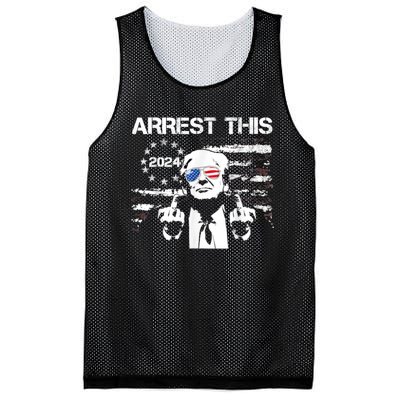 Arrest This Trump Mesh Reversible Basketball Jersey Tank