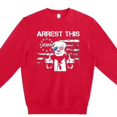 Arrest This Trump Premium Crewneck Sweatshirt