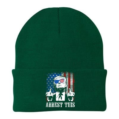 Arrest This Trump Knit Cap Winter Beanie