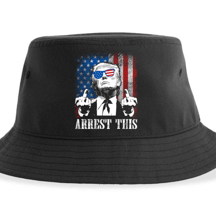 Arrest This Trump Sustainable Bucket Hat