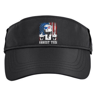 Arrest This Trump Adult Drive Performance Visor