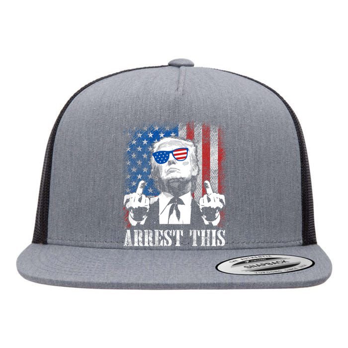 Arrest This Trump Flat Bill Trucker Hat