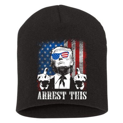 Arrest This Trump Short Acrylic Beanie