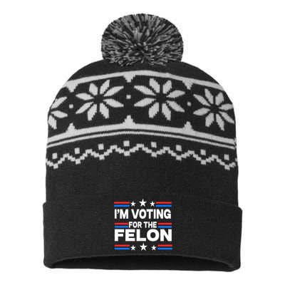 Arrest This Trump USA-Made Snowflake Beanie