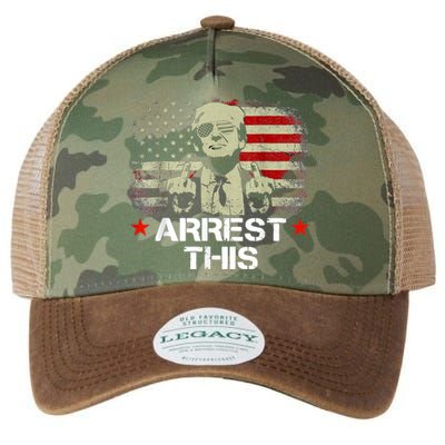 Arrest This Trump Legacy Tie Dye Trucker Hat