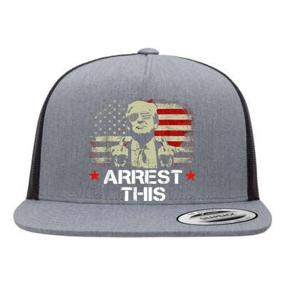 Arrest This Trump Flat Bill Trucker Hat