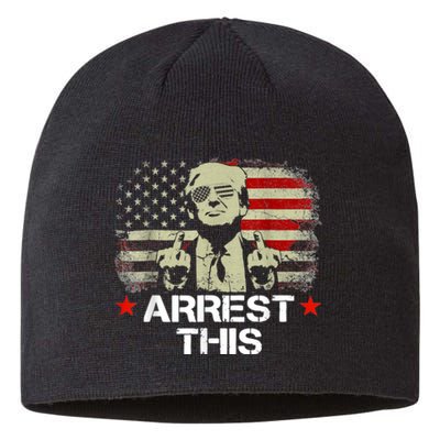 Arrest This Trump Sustainable Beanie