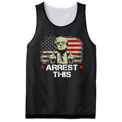 Arrest This Trump Mesh Reversible Basketball Jersey Tank