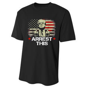 Arrest This Trump Performance Sprint T-Shirt