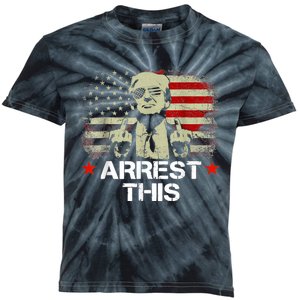 Arrest This Trump Kids Tie-Dye T-Shirt