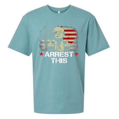 Arrest This Trump Sueded Cloud Jersey T-Shirt