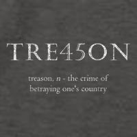 Antitrump Treason | Tre45on Distressed Impeach Vector Backpack