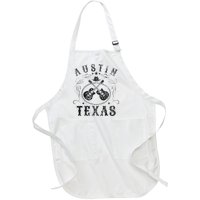 Austin Texas Travel Vintage Full-Length Apron With Pockets