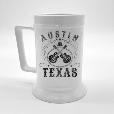 Austin Texas Travel Vintage Beer Stein