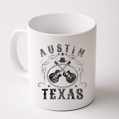 Austin Texas Travel Vintage Coffee Mug