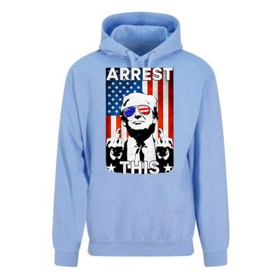 Arrest This Trump Unisex Surf Hoodie