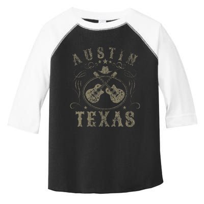 Austin Texas Travel Vintage Toddler Fine Jersey T-Shirt