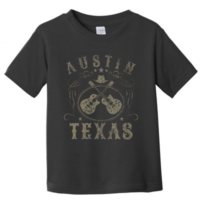 Austin Texas Travel Vintage Toddler T-Shirt