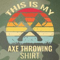 Axe Throwing Throw Retro Axe Throwing Hatchet Legacy Tie Dye Trucker Hat